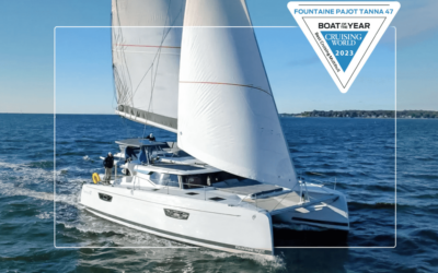 Fountaine Pajot Tanna 47 awarded 2023 Boat of the Year!