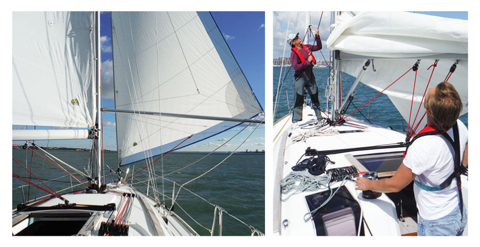 sail to france