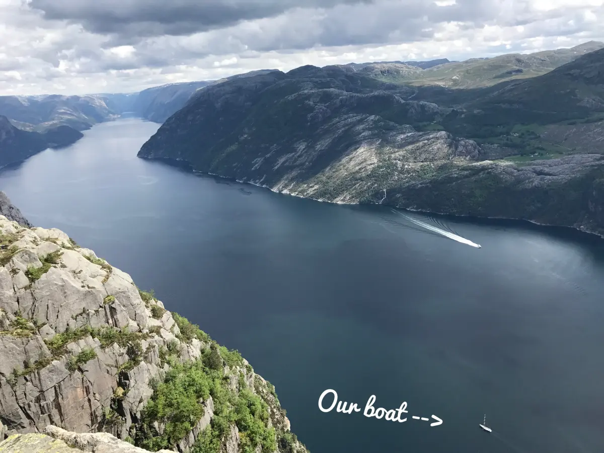 Experience Norway’s breathtaking fjords before the offshore sail home.