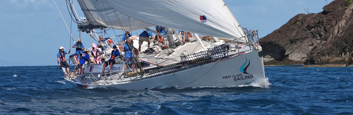 Ch72 arriving in St Lucia after the ARC