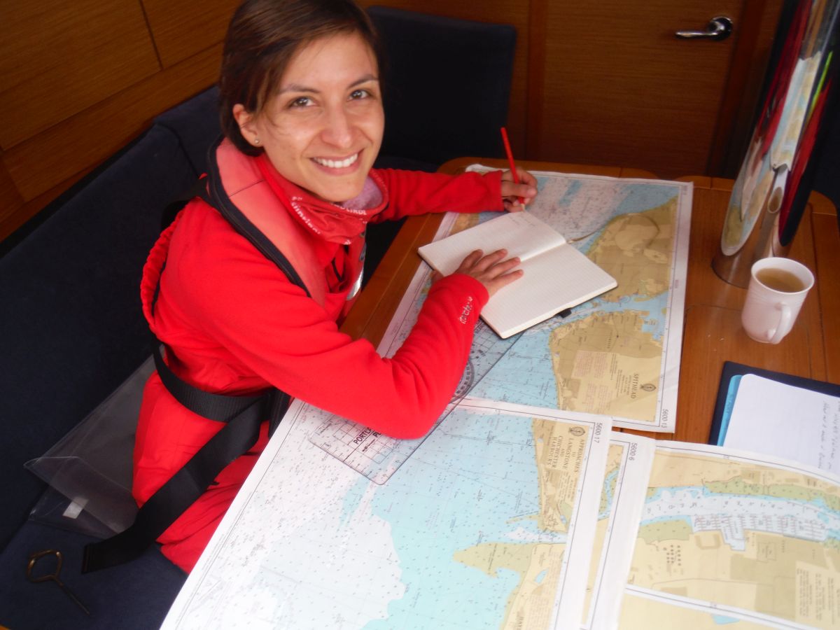 Learning to sail on an Easter sailing course and holiday in April